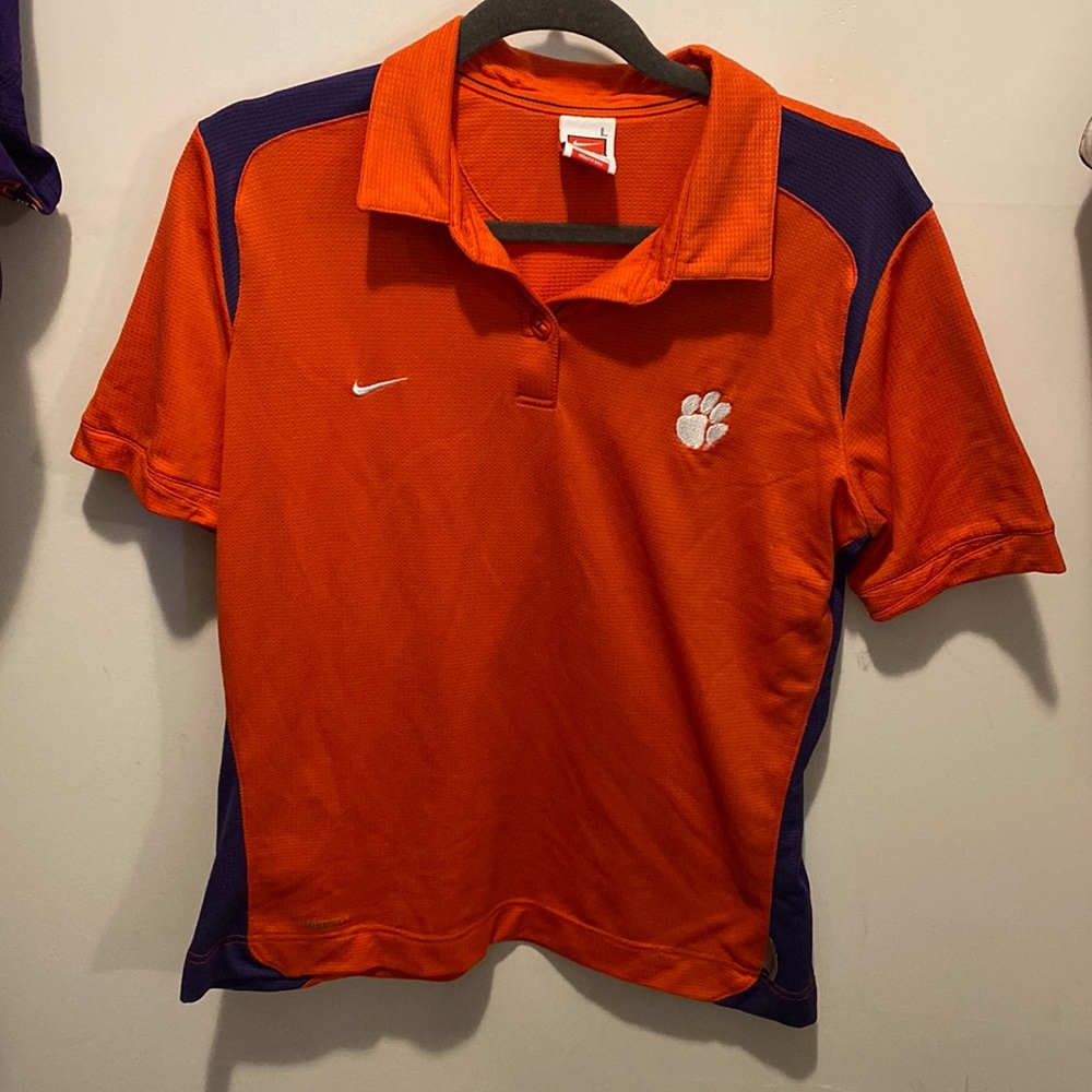 🐅 Clemson Tigers Fit Dry Collard Shirt 🐅